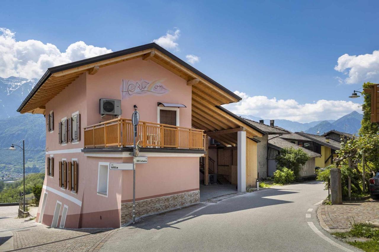 Carzano Agritur Horizonアパートメント エクステリア 写真